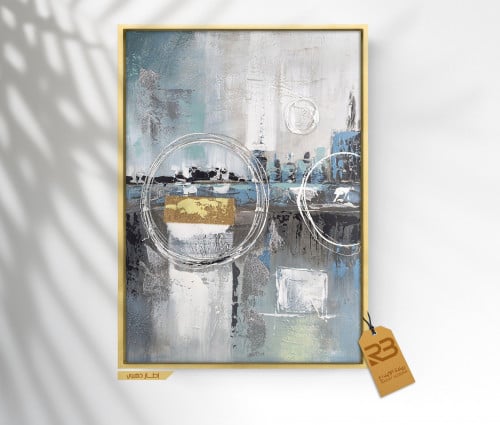 لوحة جدارية تصميم فن تشكيلي (رقم المنتج RB-16-21 )