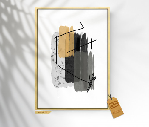 لوحة جدارية تصميم فن مودرن (رقم المنتج RB-33)