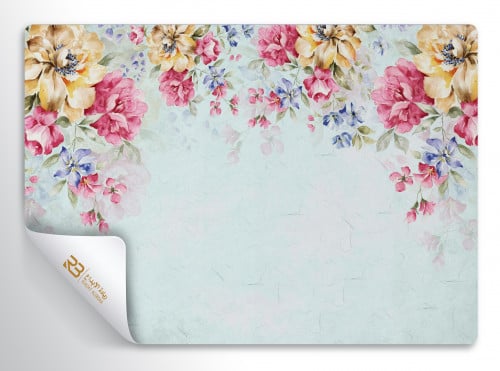 ورق جدران تصميم ورد (رقم المنتج RB-H46)