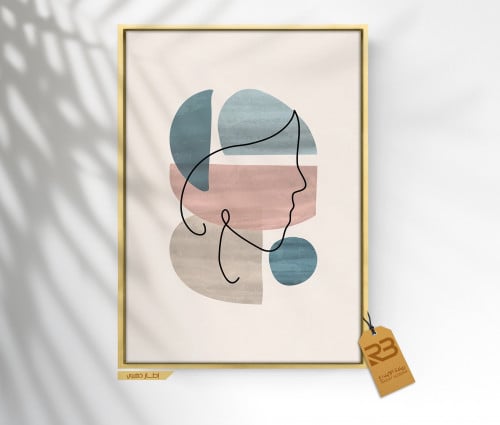 لوحة جدارية تصميم مودرن (رقم المنتج RB-12-19-3 )