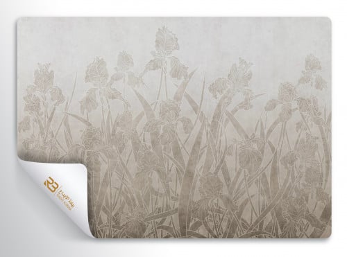 ورق جدران تصميم ورد (رقم المنتج RB-19-16)