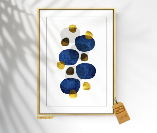 لوحة جدارية تصميم فن تشكيلي (رقم المنتج RB-32)