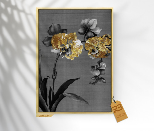 لوحة جدارية تصميم ورد (رقم المنتج RB-2-1-2 )