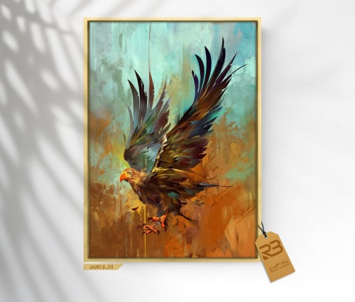 لوحة جدارية تصميم نسر (رقم المنتج RB-13-2 )