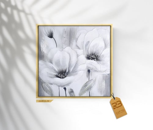 لوحة جدارية تصميم ورد (رقم المنتج RB-16-6)