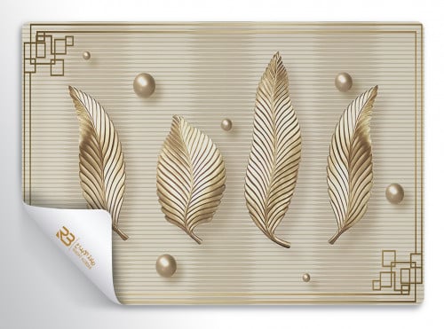 ورق جدران تصميم ريش (رقم المنتج RB-b28)