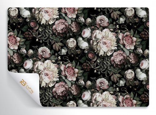 ورق جدران تصميم ورد (رقم المنتج RB-H39)