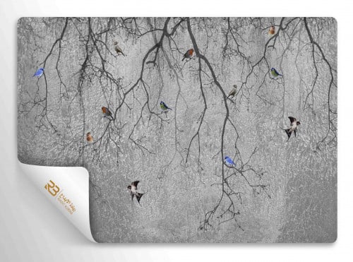 ورق جدران تصميم شجر (رقم المنتج RB-K-6)