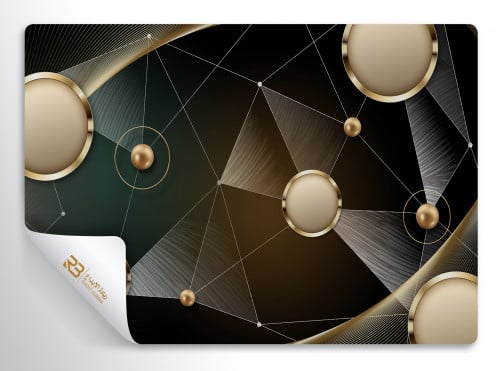 ورق جدران تصميم مودرن (رقم المنتج RB-18-45)