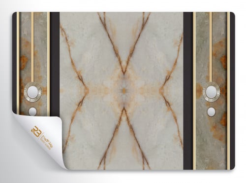 ورق جدران تصميم رخام (رقم المنتج RB-18-28)