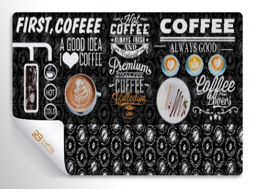 ورق جدران تصميم كافي (رقم المنتج RB-i39)