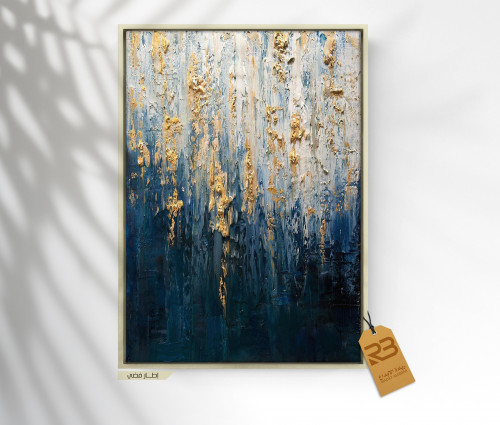 لوحة جدارية تصميم فن تشكيلي (رقم المنتجRB 5-(15) )