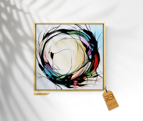 لوحة جدارية تصميم مودرن (رقم المنتج RB-12-30)