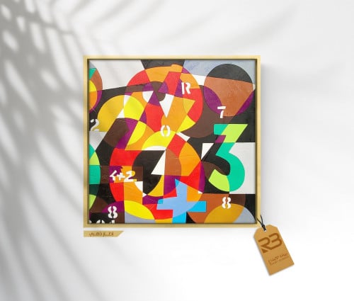 لوحة جدارية تصميم مودرن (رقم المنتج RB-7-3)