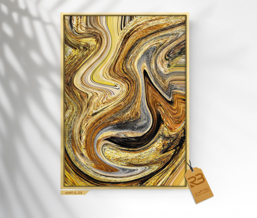 لوحة جدارية تصميم فن تشكيلي (رقم المنتج RB-12-1 )