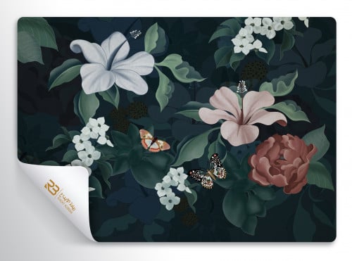 ورق جدران تصميم ورد (رقم المنتج RB-K-41)