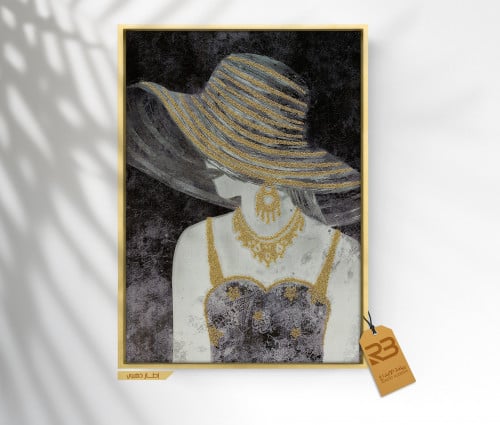 لوحة جدارية تصميم فناة رسم (رقم المنتجRB-4-2)