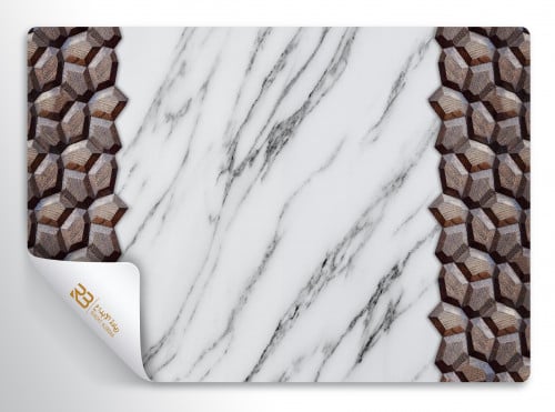 ورق جدران تصميم رخام (رقم المنتج RB-M-22)