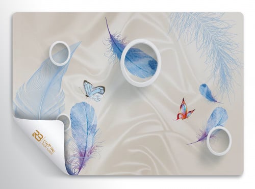 ورق جدران تصميم ريش (رقم المنتج RB-W-31)