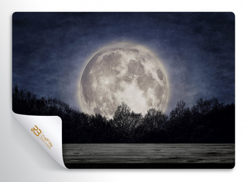 ورق جدران تصميم قمر (رقم المنتج RB-L-40)