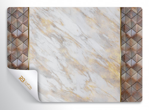 ورق جدران تصميم رخام (رقم المنتج RB-M-21)