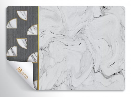 ورق جدران تصميم رخام (رقم المنتج RB-M-19)