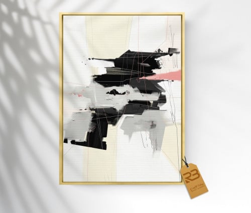 لوحة جدارية تصميم مودرن فضي  (رقم المنتج RB-8)