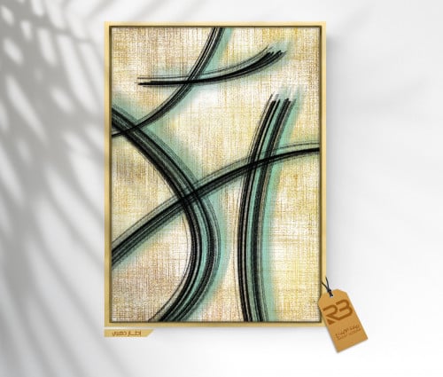 لوحة جدارية تصميم مودرن (رقم المنتج RB-18-43 A1 )