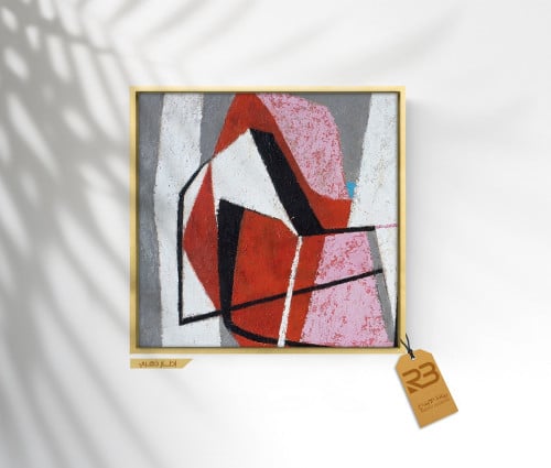 لوحة جدارية تصميم فن تشكيلي (رقم المنتج RB-8-28)
