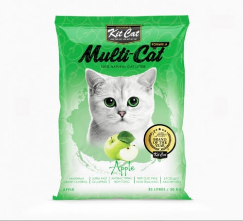 كت كات رمل برائحة التفاح كلاسيك Kit Cat MultiCat A...