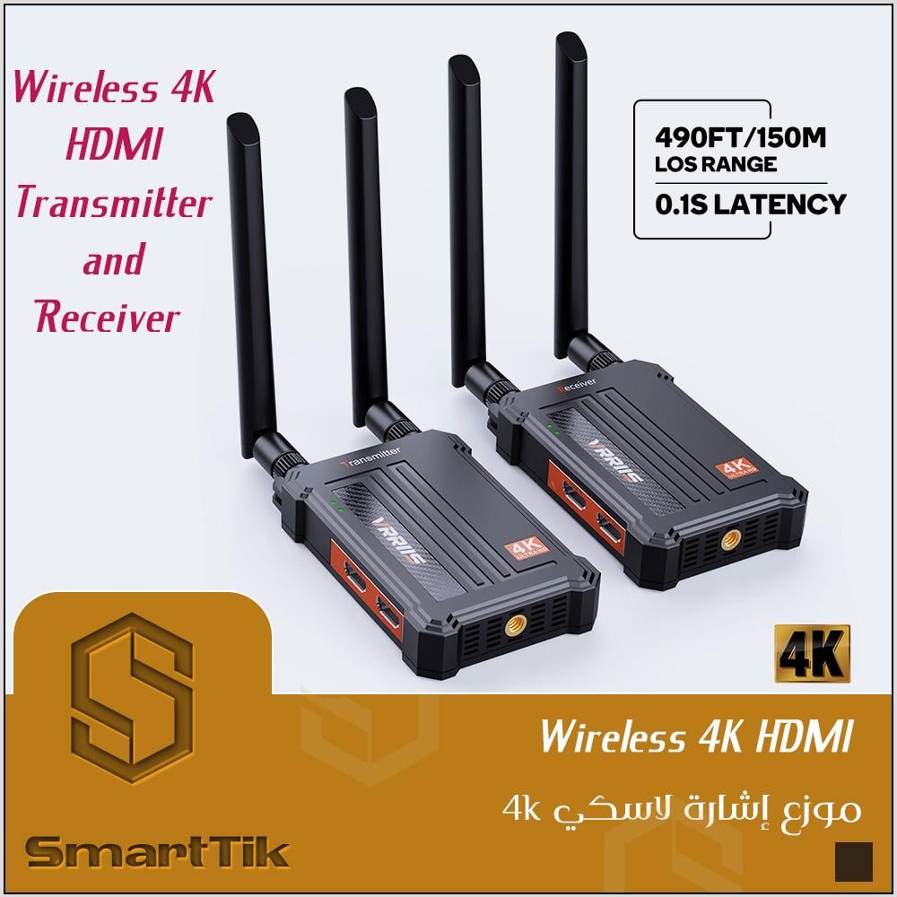Wireless 4K HDMI Transmitter and Receiver Dual HDMI