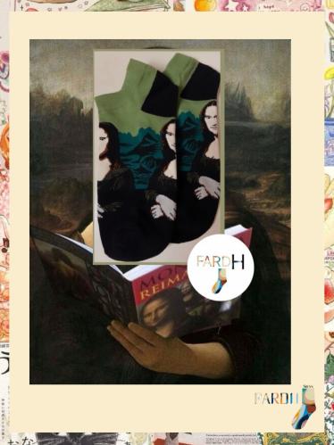 Mona lisa - Socks