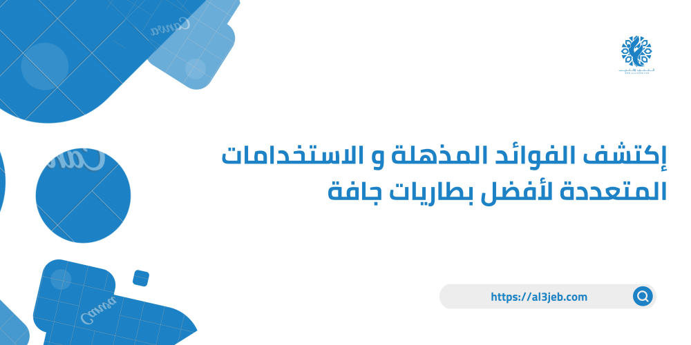 إكتشف الفوائد المذهلة و الاستخدامات المتعددة لأفضل بطاريات جافة
