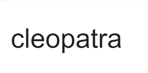 كيلوبترا