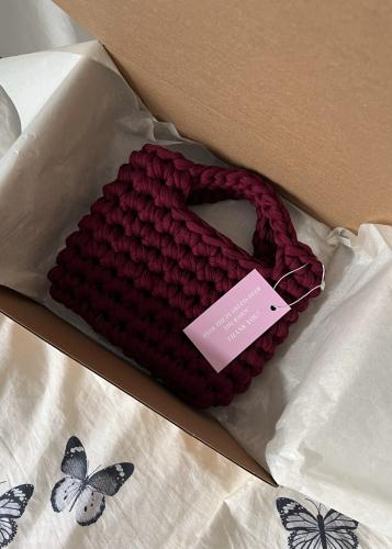 Hand bag - Wine red