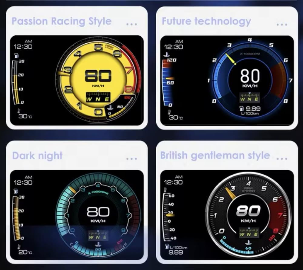 قيج obd رياضي مطور متعدد الوظائف