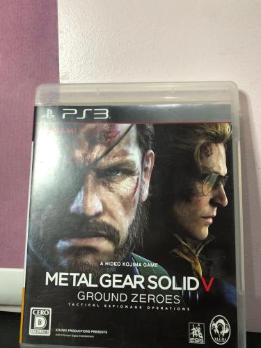 Metal Gear Solid V Ground Zeroes JPN
