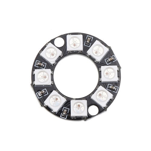 حلقة WS2812 5050 RGB LED 8 بت