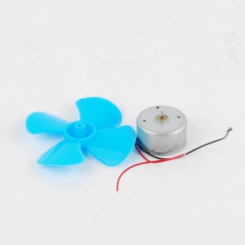 Micro Generator DC Motor with Propeller | مولد صغير مع مروحة