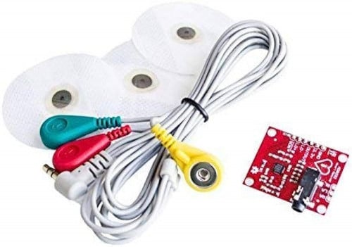 وحدة تخطيط القلب AD8232 ECG قياس نبض القلب مجموعة وحدة استشعار مراقبة