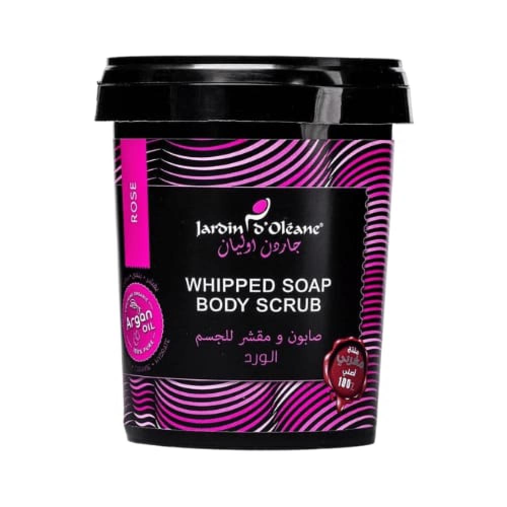 صابون ومقشر للجسم بالورود من جاردن دي اوليان - 500 جرام