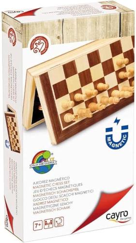 Chess Set: Cayro - Magnetic Wooden Foldable