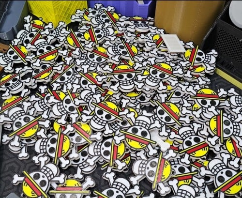 ون بيس / جمجمة لوفي / Luffy skull