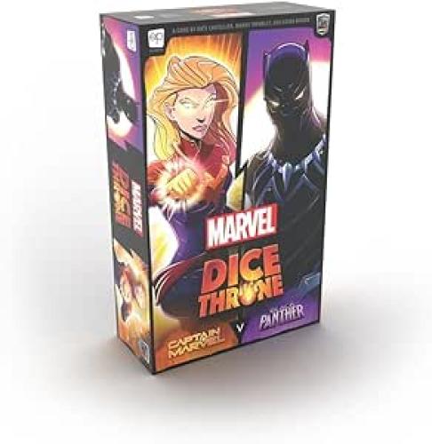 Dice Throne: MARVEL 2-Hero - Captain Marvel, Black Panther