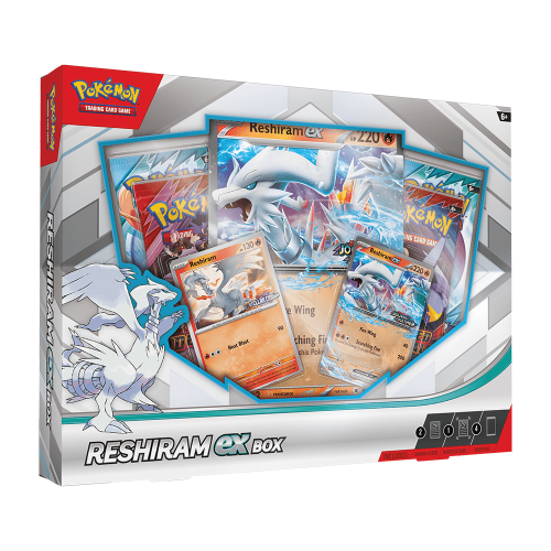 pokemon reshiram ex box