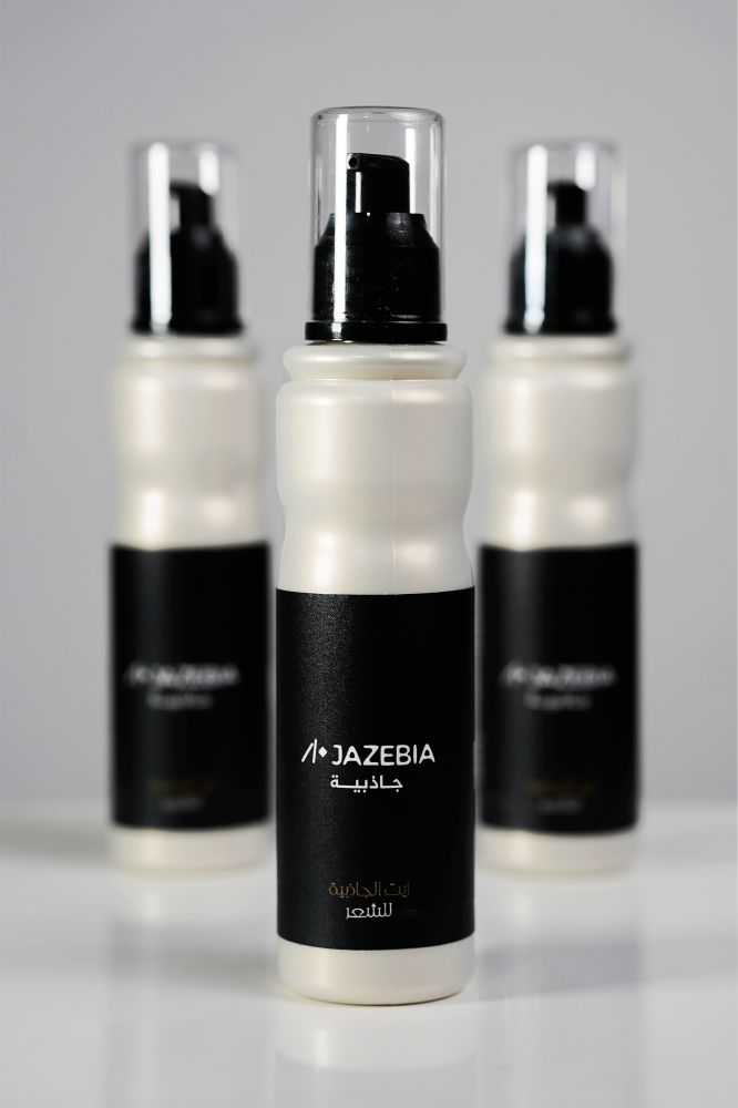 زيت شعر جاذبية باكج ثلاث عبوات – صورة مقربة أمامية 1