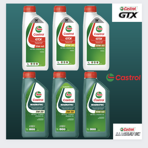 مجموعة زيوت كاسترول Castrol