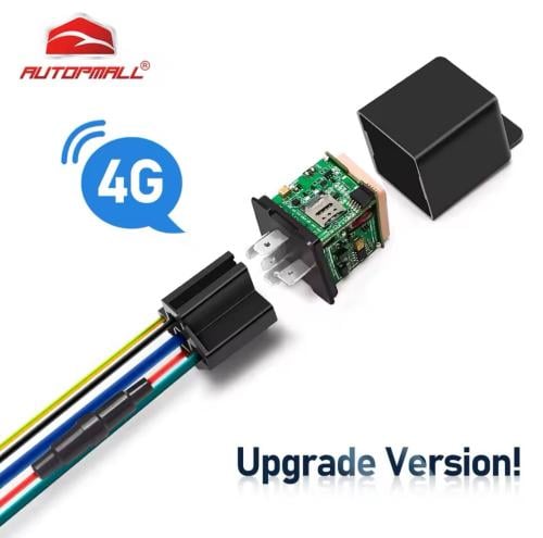 جهاز تتبع مع امر توقف السياره 4G