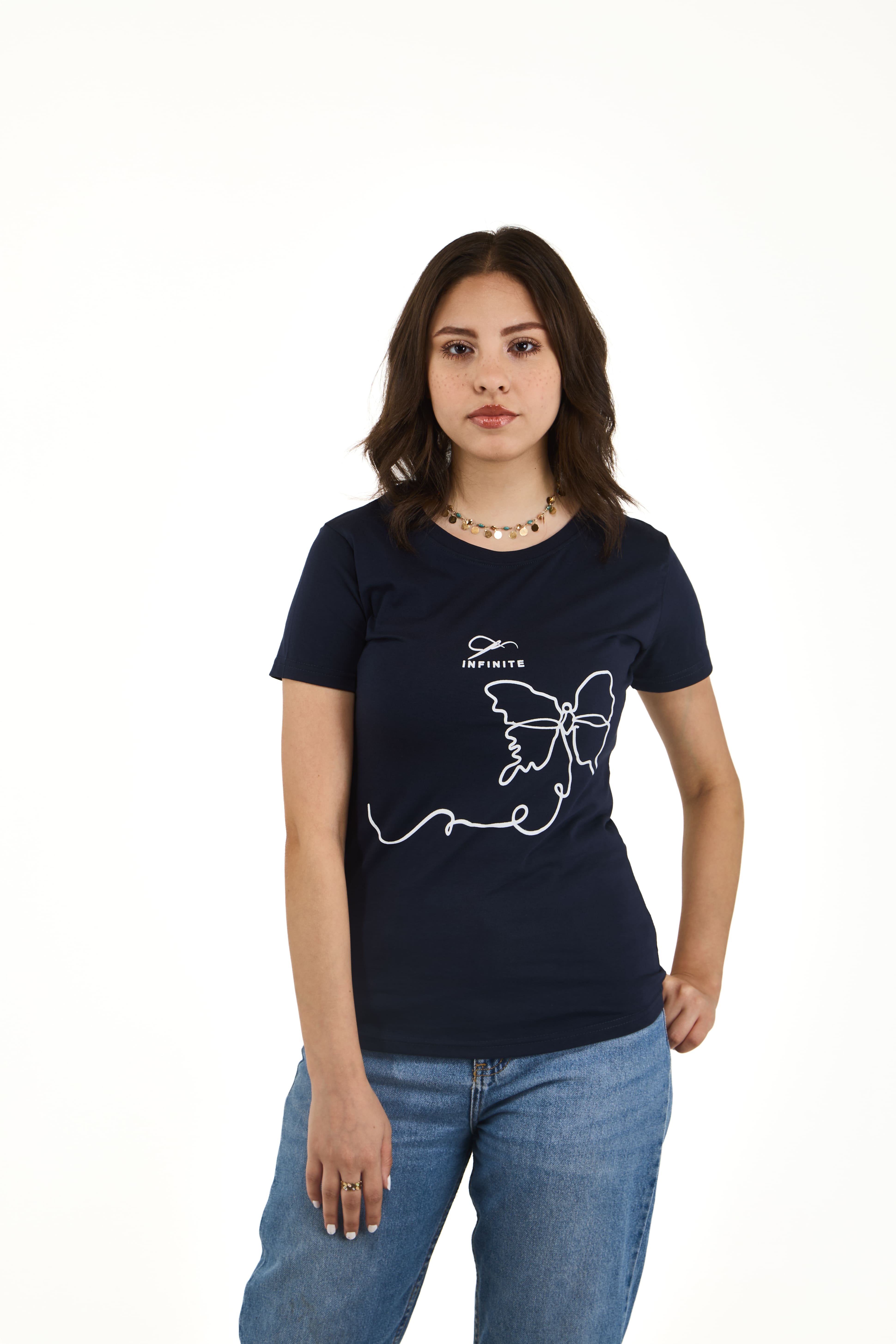 Women Butterfly T-shirt