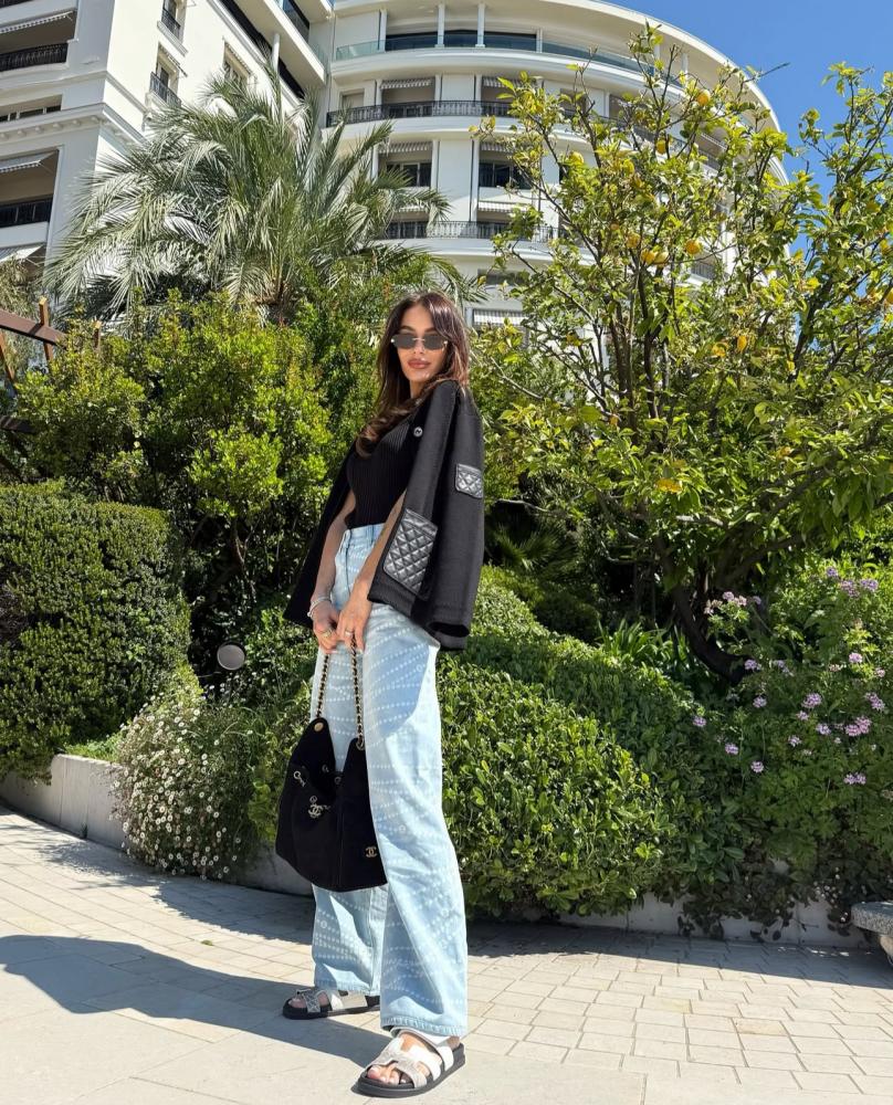 2024 Chanel Jacket Black Lambskin Cashmere Jacket - TEBOUGIE